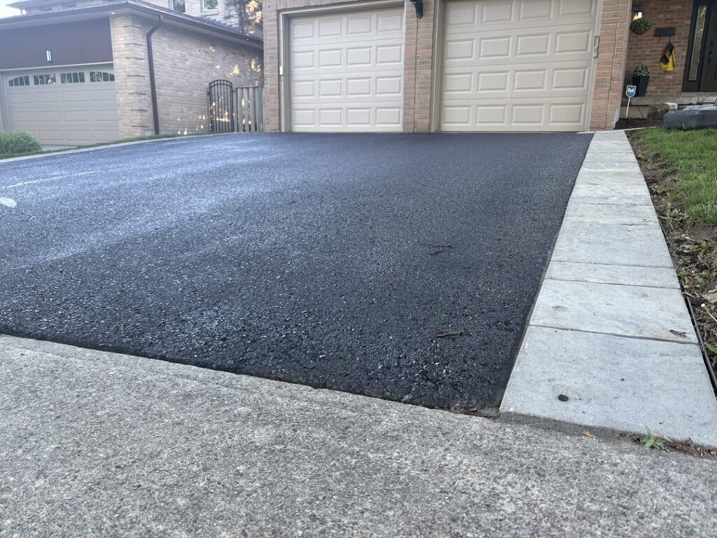 Integrity Asphalt Past Driveway Sealing Job-1