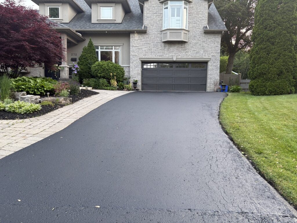 Integrity Asphalt Past Driveway Sealing Job-2