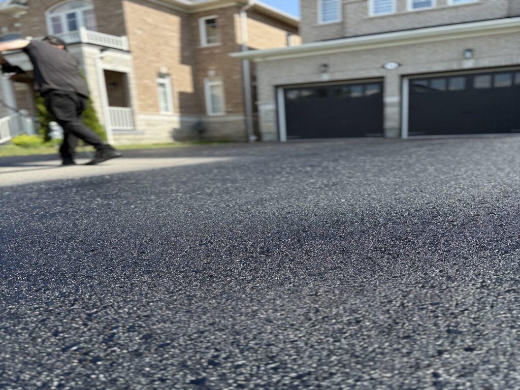 Integrity Asphalt Past Driveway Sealing Job-5