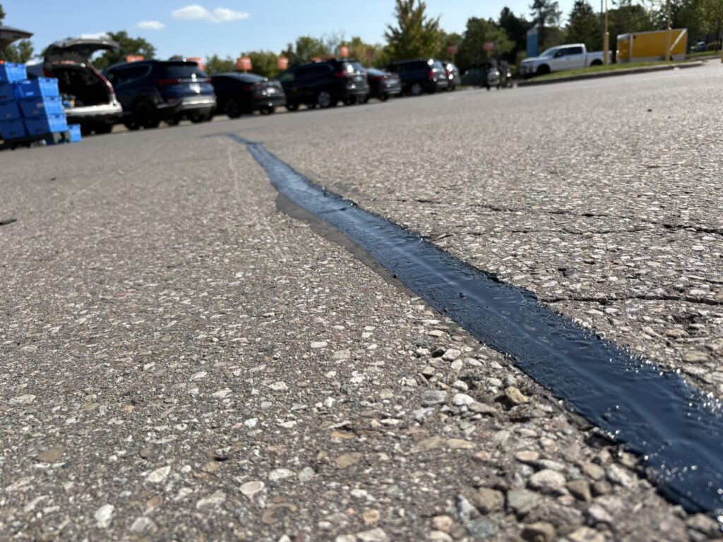 Integrity Asphalt Crack Sealing Competed Project8