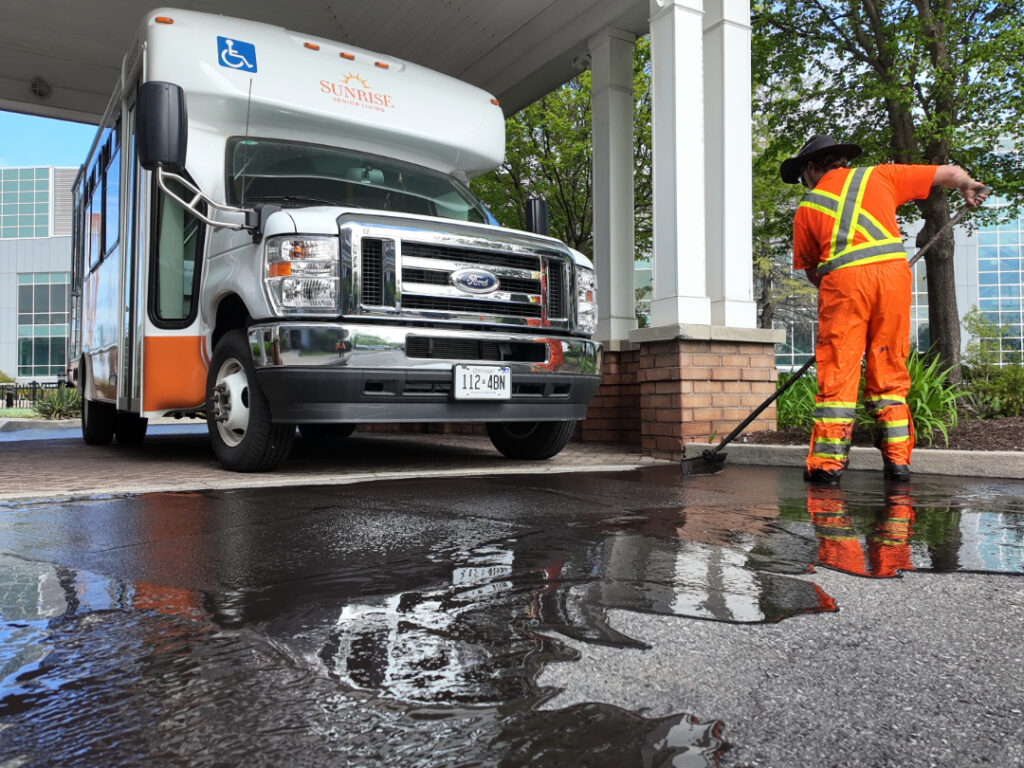 Parking Lot Sealing & Sealcoating Services
