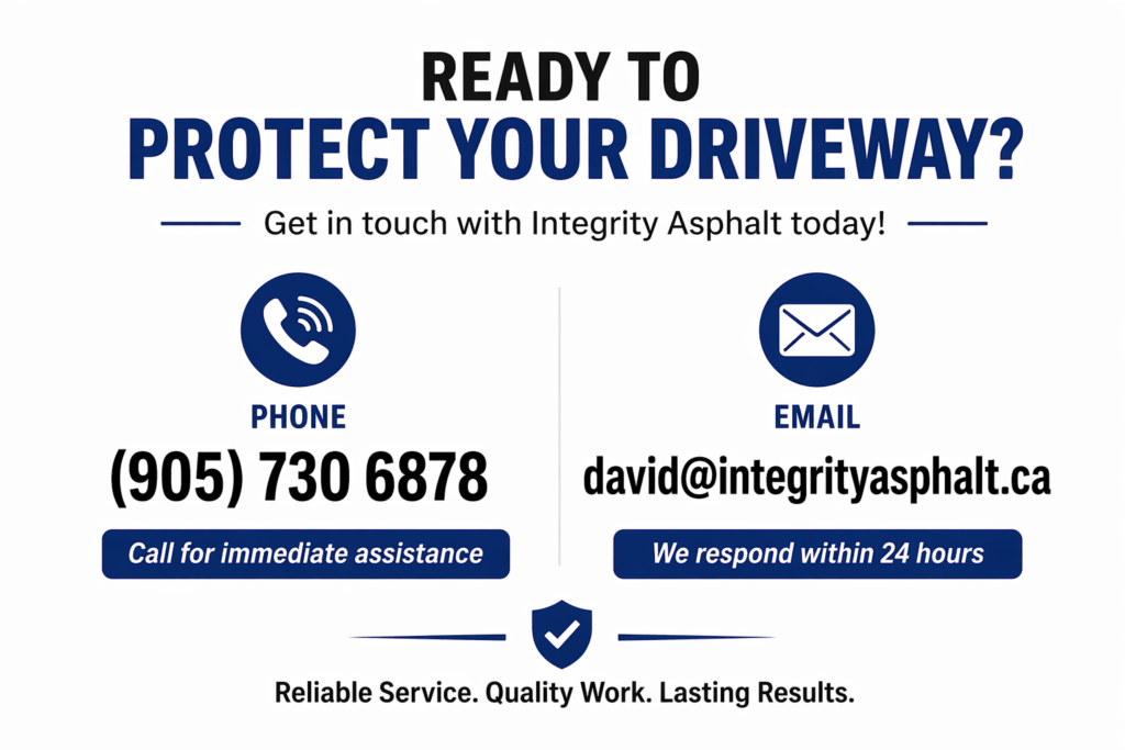 driveway sealing Oakville