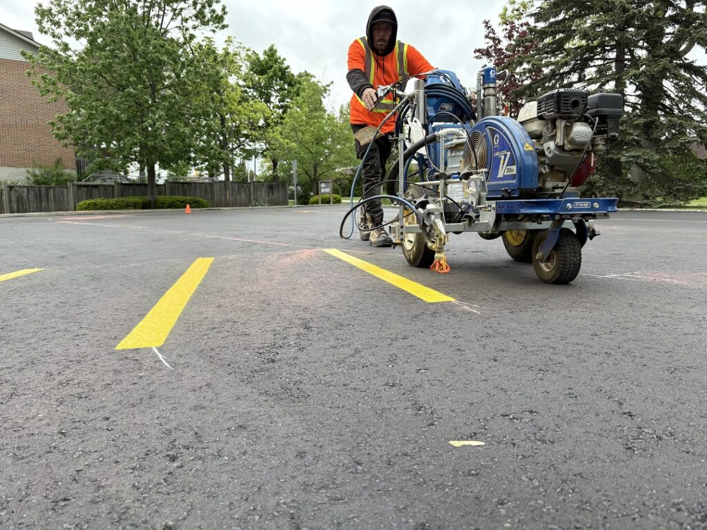 Line painting Mississauga 