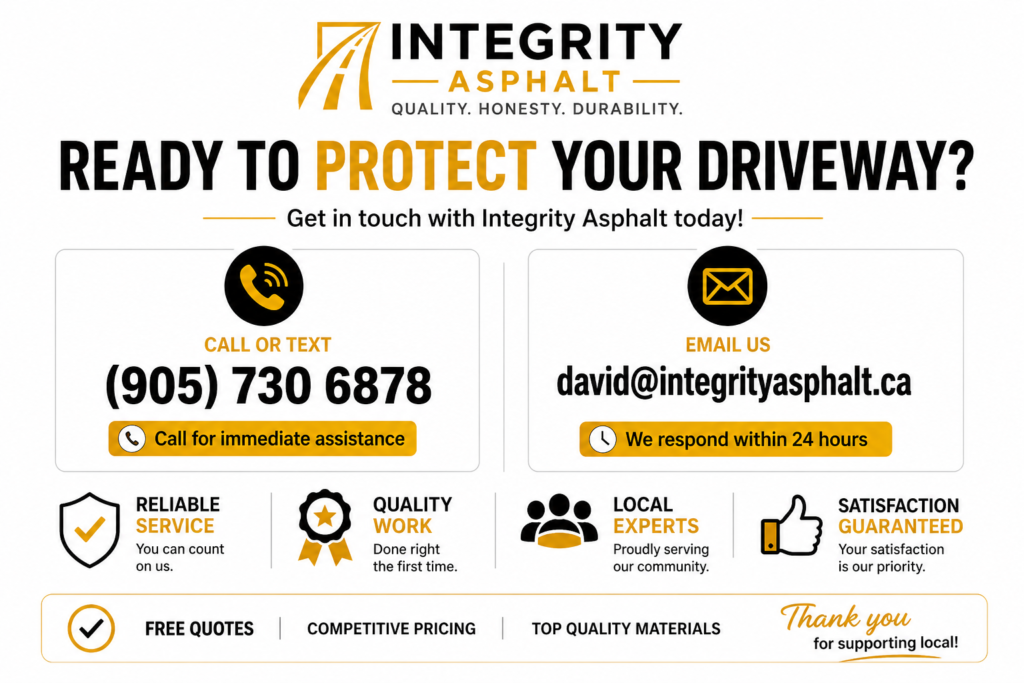 driveway sealing Brampton 