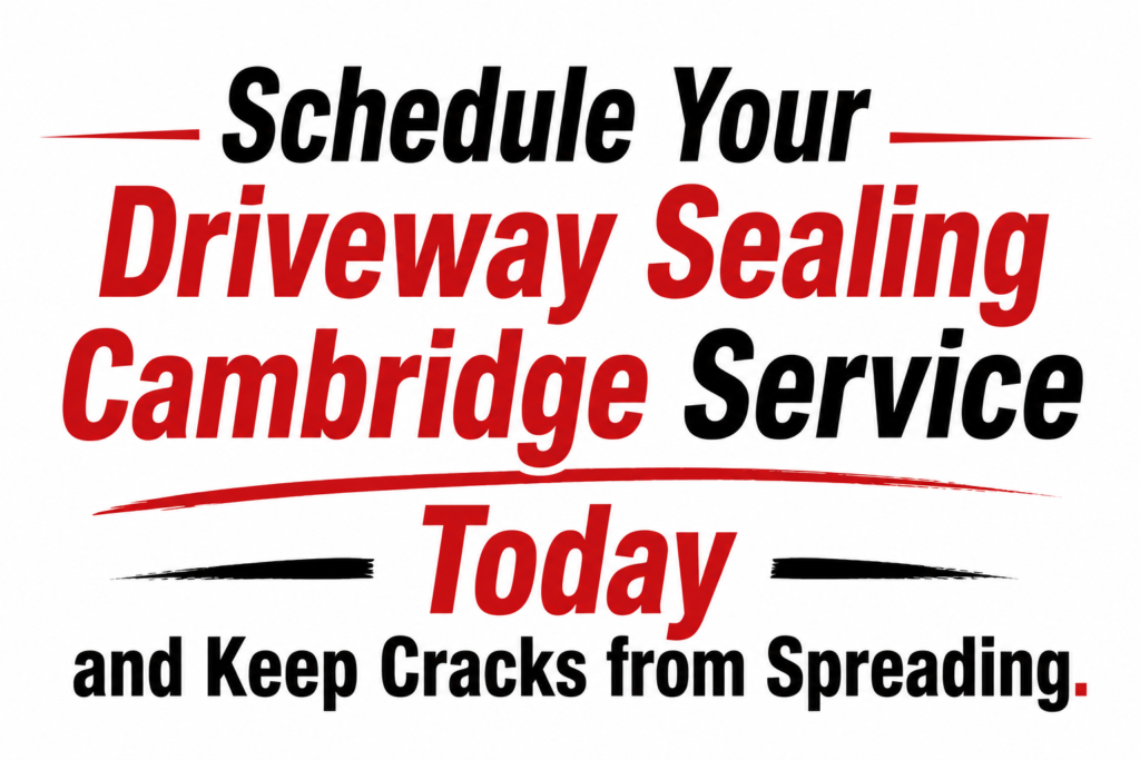 driveway sealing cambridge